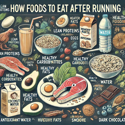 alimentos después de correr